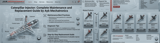 Ayb Mechatronics C7 Caterpillar Injector Technical Service Insights